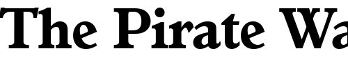 Font : Granada-Serial-ExtraBold-Regular Custom Text : The Pirate Way Test your own text here Click to download or to view this font on a tshirt that can be custom printed in Bali