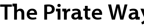 Font : Grandesign-Light-Bold Custom Text : The Pirate Way Test your own text here Click to download or to view this font on a tshirt that can be custom printed in Bali