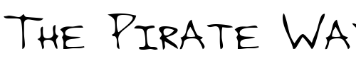 Font : GrantsHand-Regular Custom Text : The Pirate Way Test your own text here Click to download or to view this font on a tshirt that can be custom printed in Bali