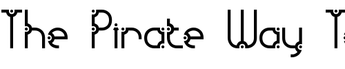 Font : Granular-BRK Custom Text : The Pirate Way Test your own text here Click to download or to view this font on a tshirt that can be custom printed in Bali