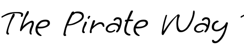 Font : GrapeNutsROB Custom Text : The Pirate Way Test your own text here Click to download or to view this font on a tshirt that can be custom printed in Bali