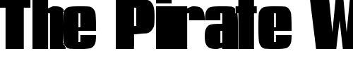 Font : Graphic-Regular-ttstd Custom Text : The Pirate Way Test your own text here Click to download or to view this font on a tshirt that can be custom printed in Bali