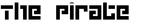 Font : Grapple-BRK Custom Text : The Pirate Way Test your own text here Click to download or to view this font on a tshirt that can be custom printed in Bali