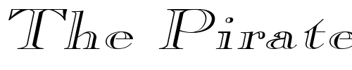 Font : GravureExtended-Italic Custom Text : The Pirate Way Test your own text here Click to download or to view this font on a tshirt that can be custom printed in Bali