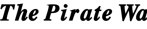 Font : GrecoBlackSSK-BoldItalic Custom Text : The Pirate Way Test your own text here Click to download or to view this font on a tshirt that can be custom printed in Bali