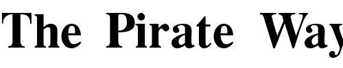 Font : GrecoDemiSSK Custom Text : The Pirate Way Test your own text here Click to download or to view this font on a tshirt that can be custom printed in Bali