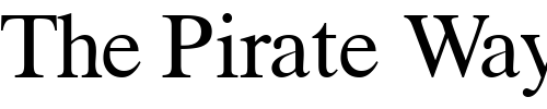 Font : GrecoTenSSK Custom Text : The Pirate Way Test your own text here Click to download or to view this font on a tshirt that can be custom printed in Bali
