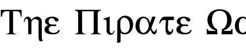 Font : Greek Custom Text : The Pirate Way Test your own text here Click to download or to view this font on a tshirt that can be custom printed in Bali