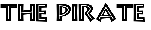 Font : Greek-Diner-Inline-TT Custom Text : The Pirate Way Test your own text here Click to download or to view this font on a tshirt that can be custom printed in Bali
