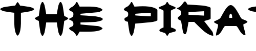 Font : Greghor-II Custom Text : The Pirate Way Test your own text here Click to download or to view this font on a tshirt that can be custom printed in Bali