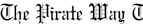 Font : Gregorian-Regular-DB Custom Text : The Pirate Way Test your own text here Click to download or to view this font on a tshirt that can be custom printed in Bali