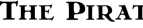 Font : GrekoDeco-Bold Custom Text : The Pirate Way Test your own text here Click to download or to view this font on a tshirt that can be custom printed in Bali