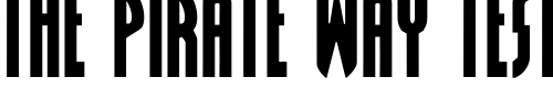 Font : Grendel-s-Mother Custom Text : The Pirate Way Test your own text here Click to download or to view this font on a tshirt that can be custom printed in Bali
