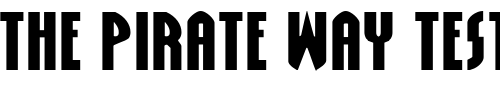 Font : Grendel-s-Mother-Expanded Custom Text : The Pirate Way Test your own text here Click to download or to view this font on a tshirt that can be custom printed in Bali