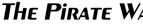 Font : GreyhoundBoldItalic Custom Text : The Pirate Way Test your own text here Click to download or to view this font on a tshirt that can be custom printed in Bali