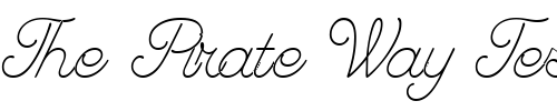 Font : GreyhoundScript Custom Text : The Pirate Way Test your own text here Click to download or to view this font on a tshirt that can be custom printed in Bali