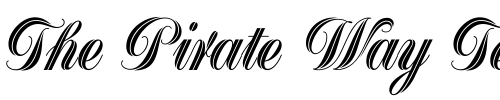 Font : Greyton-Script-LET-Plain-1 Custom Text : The Pirate Way Test your own text here Click to download or to view this font on a tshirt that can be custom printed in Bali