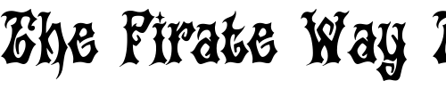 Font : Griffin Custom Text : The Pirate Way Test your own text here Click to download or to view this font on a tshirt that can be custom printed in Bali