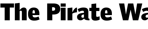 Font : GriffithGothic-Ultra Custom Text : The Pirate Way Test your own text here Click to download or to view this font on a tshirt that can be custom printed in Bali