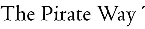 Font : Griffo-Classico Custom Text : The Pirate Way Test your own text here Click to download or to view this font on a tshirt that can be custom printed in Bali