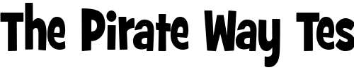 Font : GrilledCheese-BTN-Cn-Bold Custom Text : The Pirate Way Test your own text here Click to download or to view this font on a tshirt that can be custom printed in Bali