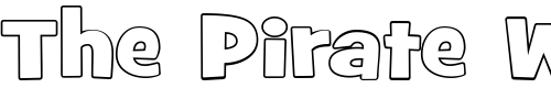 Font : GrilledCheese-BTN-Out-Wide Custom Text : The Pirate Way Test your own text here Click to download or to view this font on a tshirt that can be custom printed in Bali