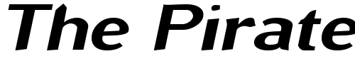Font : GrinderExtended-Italic Custom Text : The Pirate Way Test your own text here Click to download or to view this font on a tshirt that can be custom printed in Bali