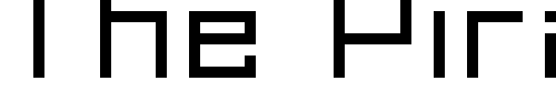 Font : Grixel-Acme-9-Regular-Xtnd Custom Text : The Pirate Way Test your own text here Click to download or to view this font on a tshirt that can be custom printed in Bali