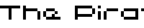 Font : Grixel-Kyrou-5-Wide Custom Text : The Pirate Way Test your own text here Click to download or to view this font on a tshirt that can be custom printed in Bali