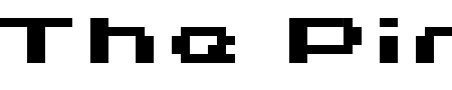 Font : Grixel-Kyrou-5-Wide-Bold-Xtnd Custom Text : The Pirate Way Test your own text here Click to download or to view this font on a tshirt that can be custom printed in Bali
