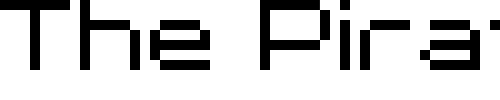 Font : Grixel-Kyrou-7-Wide Custom Text : The Pirate Way Test your own text here Click to download or to view this font on a tshirt that can be custom printed in Bali