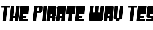 Font : Groove-Machine Custom Text : The Pirate Way Test your own text here Click to download or to view this font on a tshirt that can be custom printed in Bali