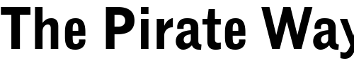 Font : Grotesque-Display-MT-BoldCond Custom Text : The Pirate Way Test your own text here Click to download or to view this font on a tshirt that can be custom printed in Bali