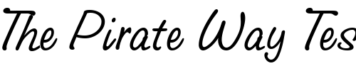 Font : GroveScriptLight Custom Text : The Pirate Way Test your own text here Click to download or to view this font on a tshirt that can be custom printed in Bali