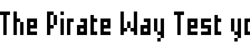Font : Grudblitter Custom Text : The Pirate Way Test your own text here Click to download or to view this font on a tshirt that can be custom printed in Bali