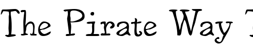 Font : Grundee Custom Text : The Pirate Way Test your own text here Click to download or to view this font on a tshirt that can be custom printed in Bali