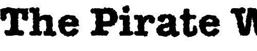 Font : Grunge-Amtype-Bold Custom Text : The Pirate Way Test your own text here Click to download or to view this font on a tshirt that can be custom printed in Bali