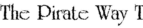 Font : Grunge-Caltek-Bold Custom Text : The Pirate Way Test your own text here Click to download or to view this font on a tshirt that can be custom printed in Bali