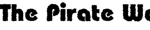 Font : Grunge-Gropus-Heavy Custom Text : The Pirate Way Test your own text here Click to download or to view this font on a tshirt that can be custom printed in Bali