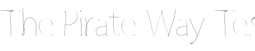 Font : GrutchLine Custom Text : The Pirate Way Test your own text here Click to download or to view this font on a tshirt that can be custom printed in Bali