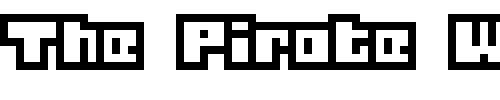 Font : Gubblebum-Blocky Custom Text : The Pirate Way Test your own text here Click to download or to view this font on a tshirt that can be custom printed in Bali