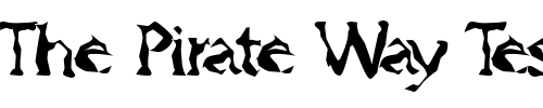 Font : Gumbootcha Custom Text : The Pirate Way Test your own text here Click to download or to view this font on a tshirt that can be custom printed in Bali