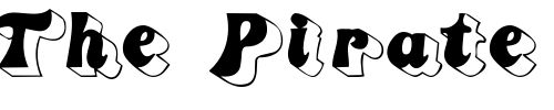 Font : GummyDisplay Custom Text : The Pirate Way Test your own text here Click to download or to view this font on a tshirt that can be custom printed in Bali