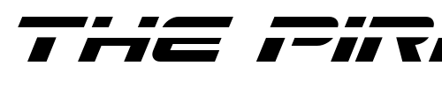 Font : Gunship-Laser-Italic Custom Text : The Pirate Way Test your own text here Click to download or to view this font on a tshirt that can be custom printed in Bali
