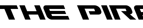 Font : Gunship-Leftalic Custom Text : The Pirate Way Test your own text here Click to download or to view this font on a tshirt that can be custom printed in Bali