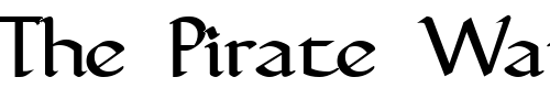 Font : Gunther-Calligraphic-Regular Custom Text : The Pirate Way Test your own text here Click to download or to view this font on a tshirt that can be custom printed in Bali