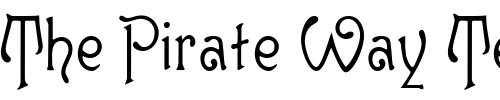 Font : Gutenberg-Medium Custom Text : The Pirate Way Test your own text here Click to download or to view this font on a tshirt that can be custom printed in Bali