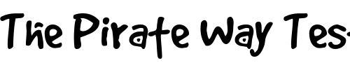 Font : Guter-Hund Custom Text : The Pirate Way Test your own text here Click to download or to view this font on a tshirt that can be custom printed in Bali