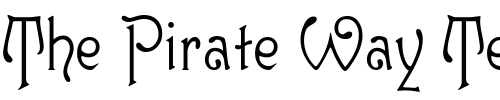 Font : Guttenberg-MF Custom Text : The Pirate Way Test your own text here Click to download or to view this font on a tshirt that can be custom printed in Bali