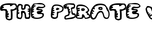 Font : Gwibble Custom Text : The Pirate Way Test your own text here Click to download or to view this font on a tshirt that can be custom printed in Bali